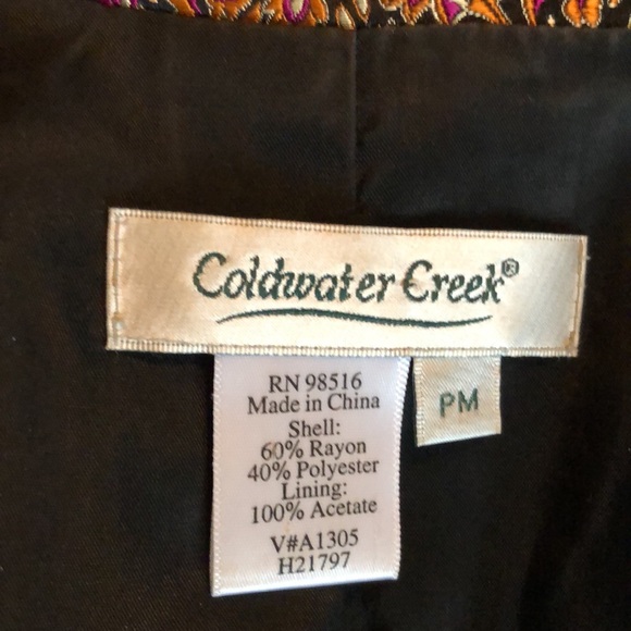 Cold water Creek Jacket - Picture 3 of 5